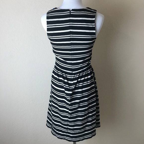 J. Crew black and white striped dress - Picture 3 of 5